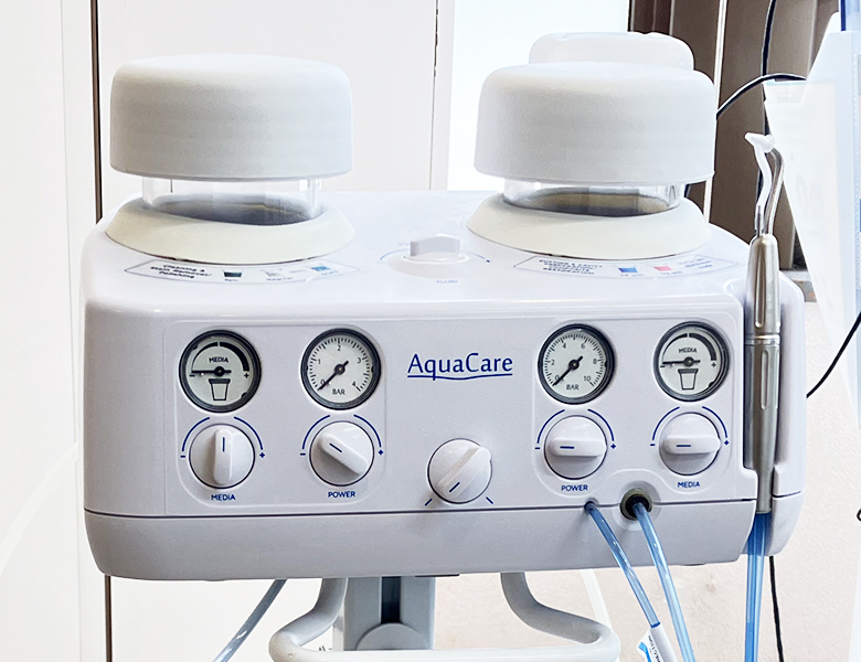 東日本橋・馬喰横山の歯医者、須藤デンタルクリニックのエアアブレージョンアクアケア